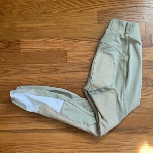 FITS breeches tan color, size small
